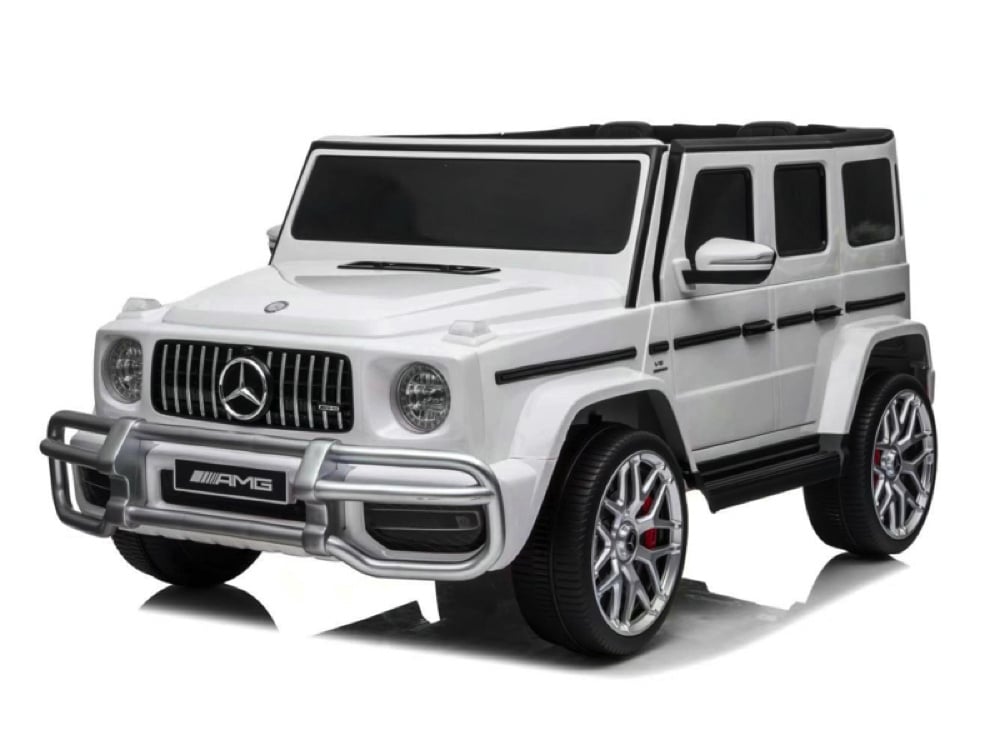 2 Persoons Mercedes G63 Amg, 24V En 4X4 Kinder Accu Voertuig! Default Title Kinderauto's Joy&Bloom