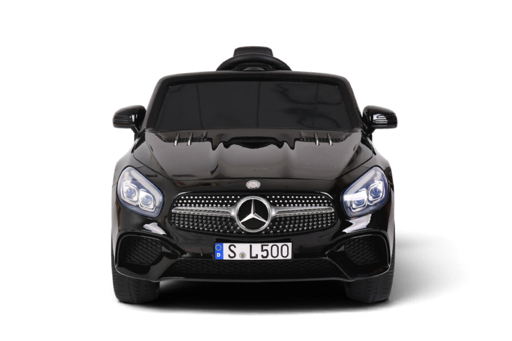 Mercedes Sl500, 12 Volt Elektrische Kinderauto Met Een Lithium Accu, Rubberen Banden, Leder Zitje En Meer! Kinderauto's Joy&Bloom