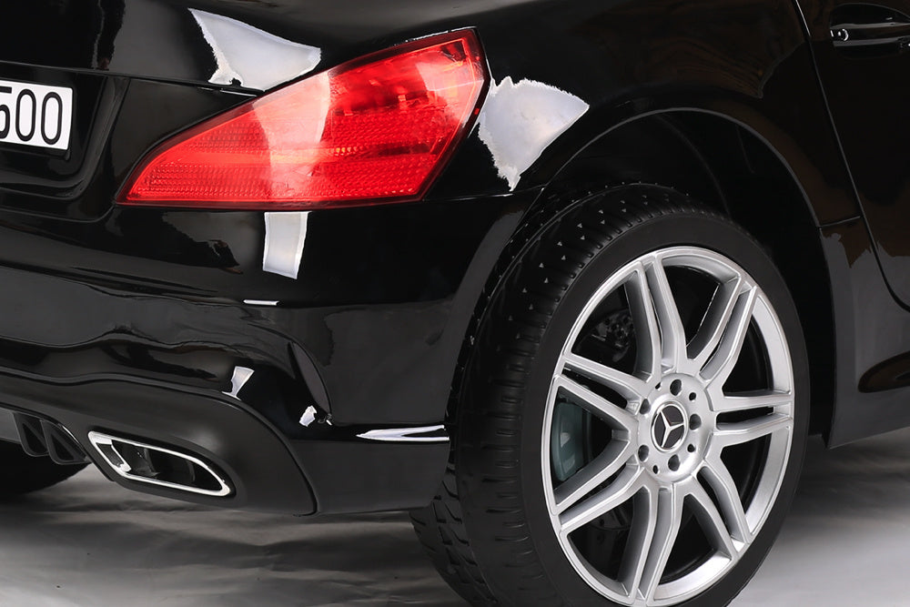 Mercedes Sl500, 12 Volt Elektrische Kinderauto Met Een Lithium Accu, Rubberen Banden, Leder Zitje En Meer! Kinderauto's Joy&Bloom