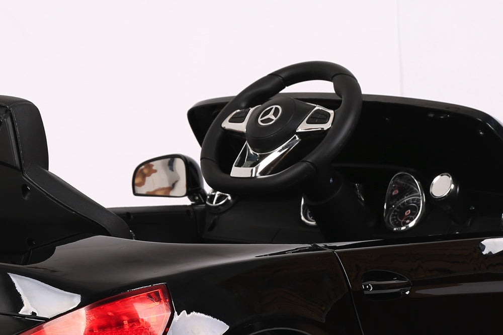 Mercedes Sl500, 12 Volt Elektrische Kinderauto Met Een Lithium Accu, Rubberen Banden, Leder Zitje En Meer! Kinderauto's Joy&Bloom