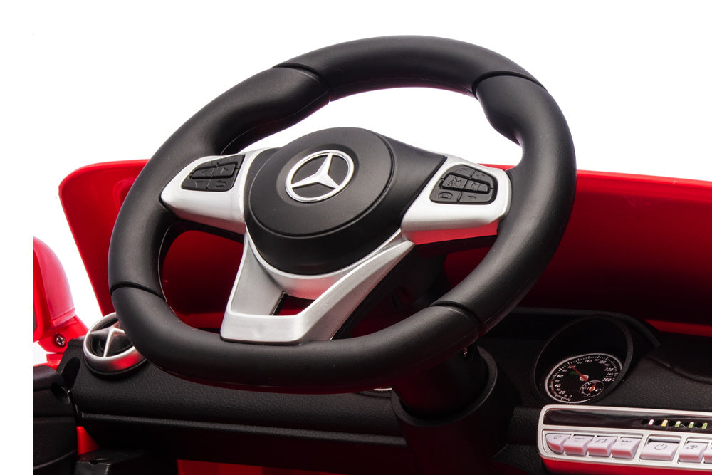Mercedes Sl500, 12 Volt Elektrische Kinderauto Met Een Lithium Accu, Rubberen Banden, Leder Zitje En Meer! Kinderauto's Joy&Bloom