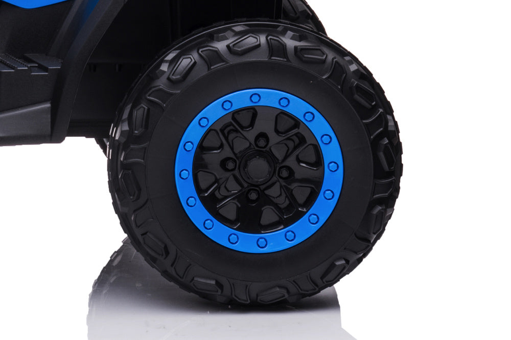 24 Volt Lithium Elektrische Quad, 4 Motoren, Rubberen Banden, Leder Zitting En Meer! Quad Joy&Bloom