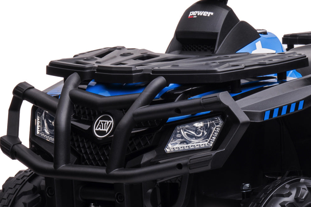 24 Volt Lithium Elektrische Quad, 4 Motoren, Rubberen Banden, Leder Zitting En Meer! Quad Joy&Bloom