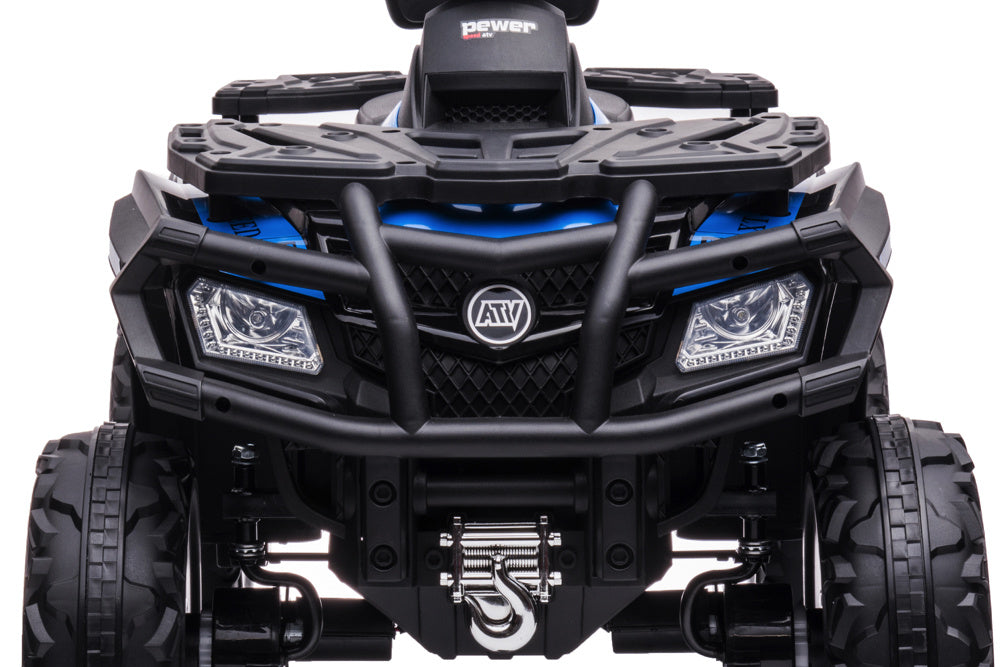 24 Volt Lithium Elektrische Quad, 4 Motoren, Rubberen Banden, Leder Zitting En Meer! Quad Joy&Bloom