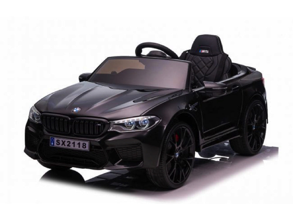 Bmw M5,Lithium, Leder Zitje, Rubberen Banden, Kinder Accu Auto! Default Title Kinderauto's Joy&Bloom