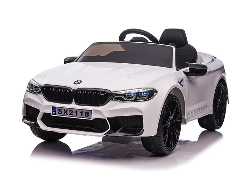 Bmw M5, Leder Zitje, Rubberen Banden, Kinder Accu Auto! Default Title Kinderauto's Joy&Bloom