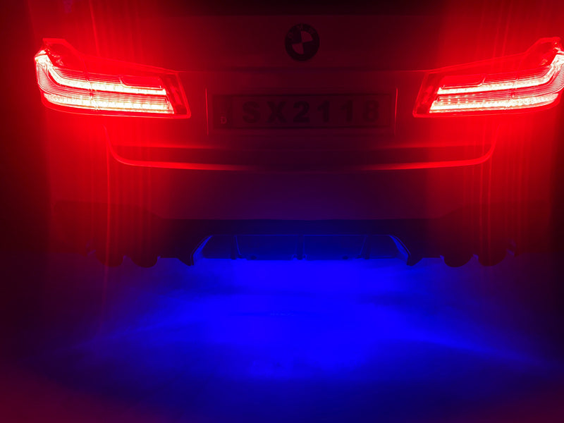 Bmw M5,Lithium, Leder Zitje, Rubberen Banden, Kinder Accu Auto! Kinderauto's Joy&Bloom
